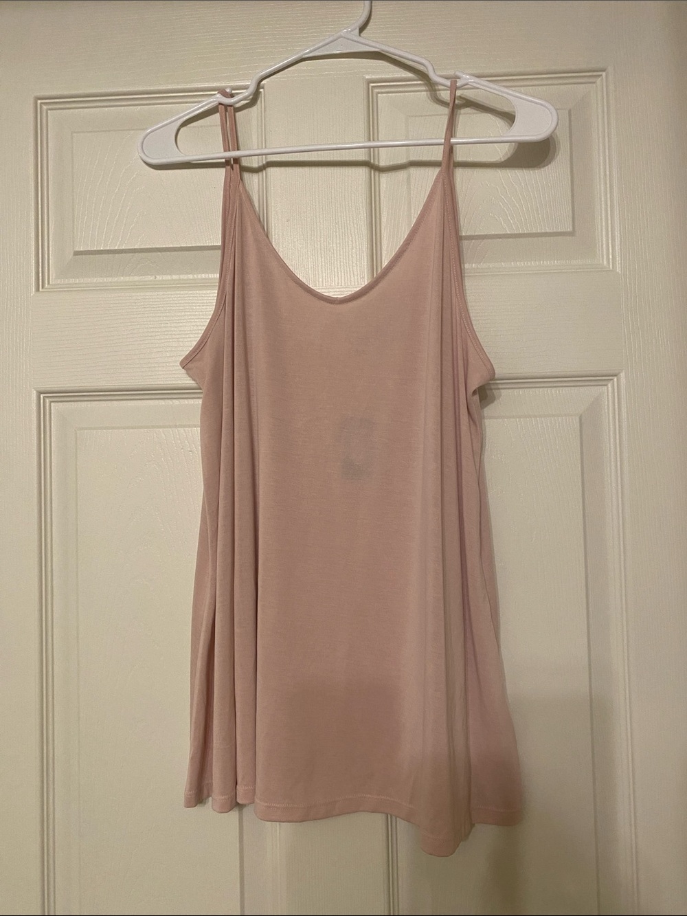 Maurices Light Pink Flowing Spaghetti Strap Cami
